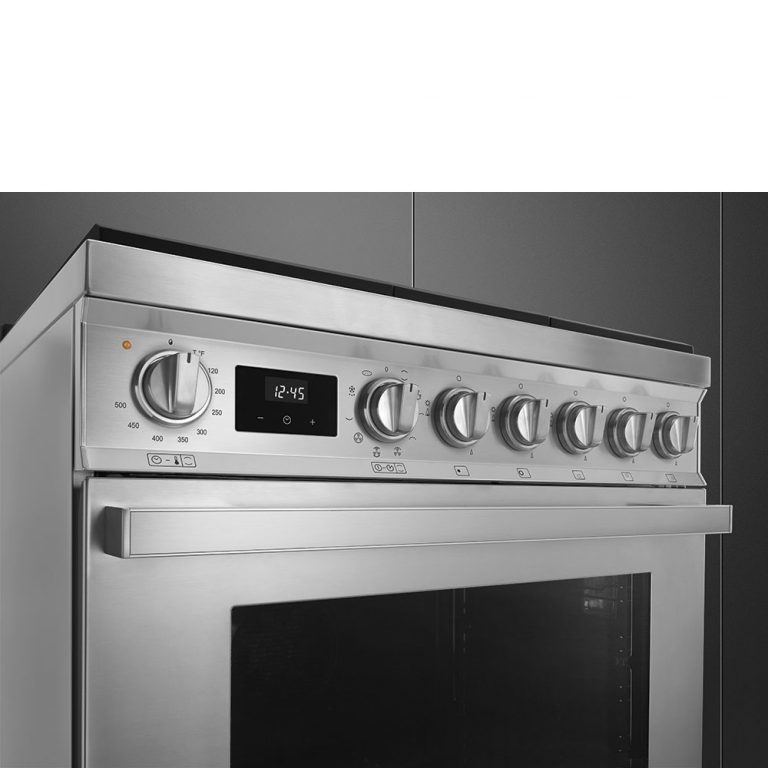 smeg 30 dual fuel range
