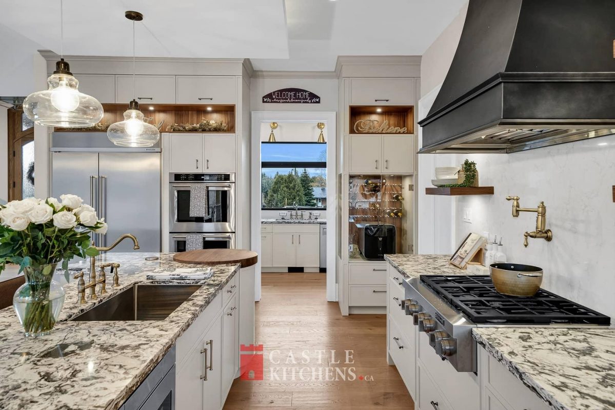 Custom Kitchen In Vaughan Ontario Castle Kitchens