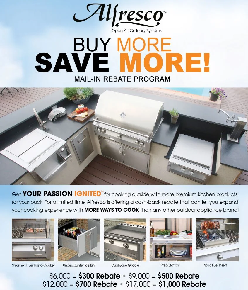 Alfresco Grills Promotion 2025 banner