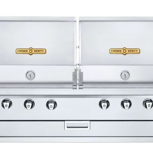 Crown Verity IBI482RDLP 48" Infinite Series Built-In Dual Dome Grill
