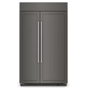 KitchenAid KBSN708MPA 30 Cu. Ft. 48 Built-In Side-by-Side Refrigerator with Panel-Ready Doors
