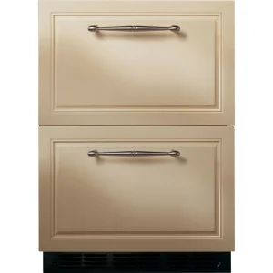 Monogram ZIDI240HII 24" Double Drawer Undercounter Refrigerator