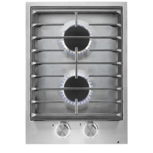 JennAir JGC3215GS 15” 2-Burner Gas Cooktop