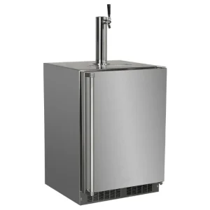 Marvel MOKR124-SS31A 24 inch Dispenser with Single Beer & Beverage Tap
