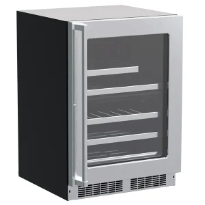 Marvel MPBD424SG31A 24" Dual Zone Wine and Beverage Center