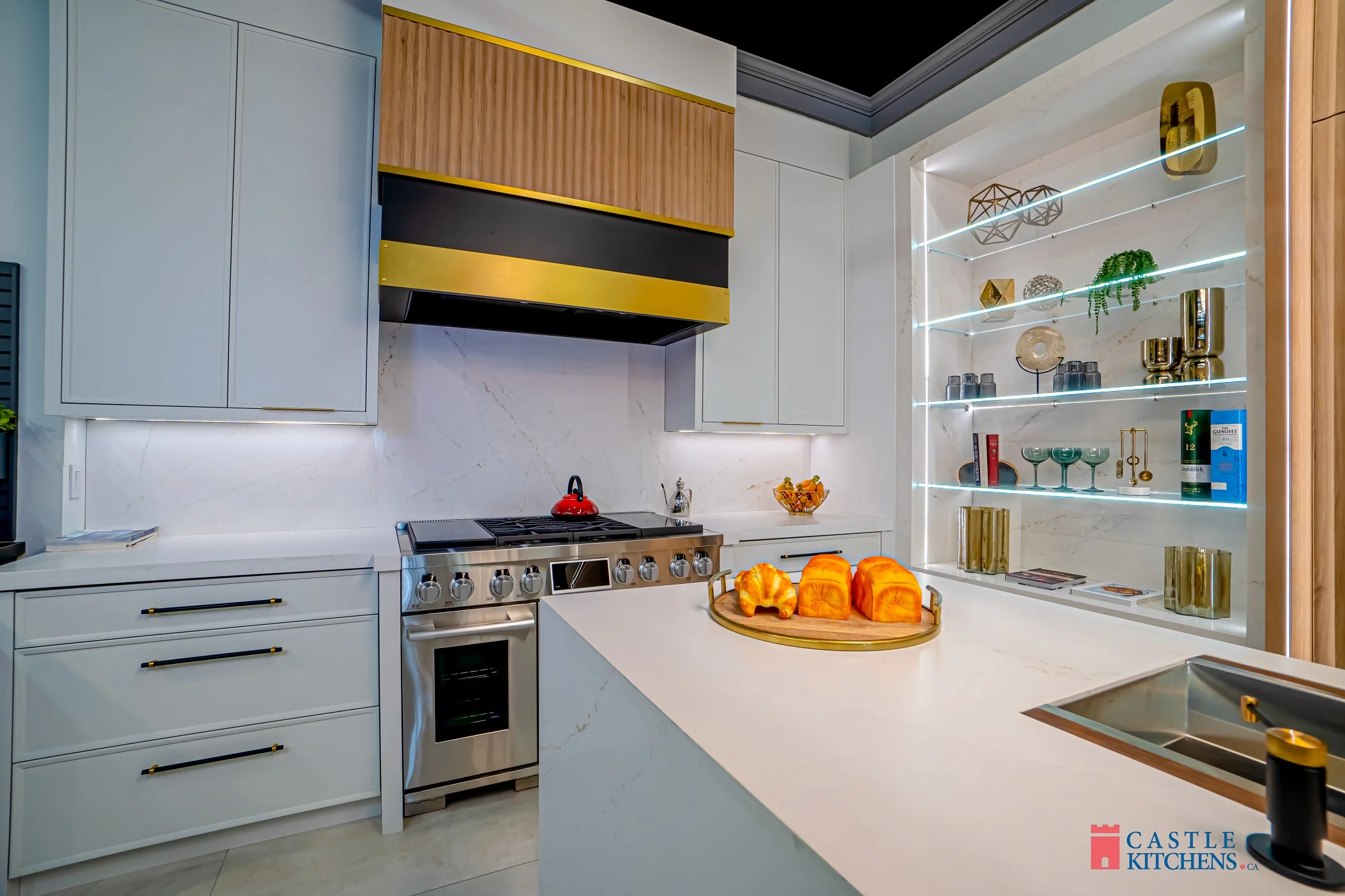 SKS range display at the Castle Kitchens Markham showroom