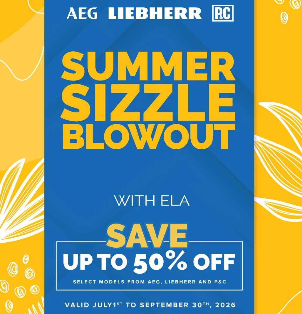 AEG Liebherr PC 50% Off Summer Promotion